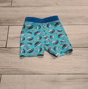 🍦Vaenait baby boat print swim trunks🧋